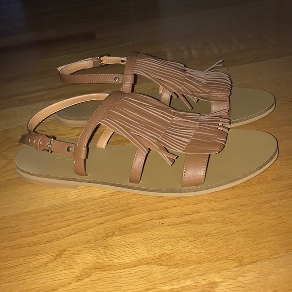 J. Crew fringe sandals - Picture 3 of 5